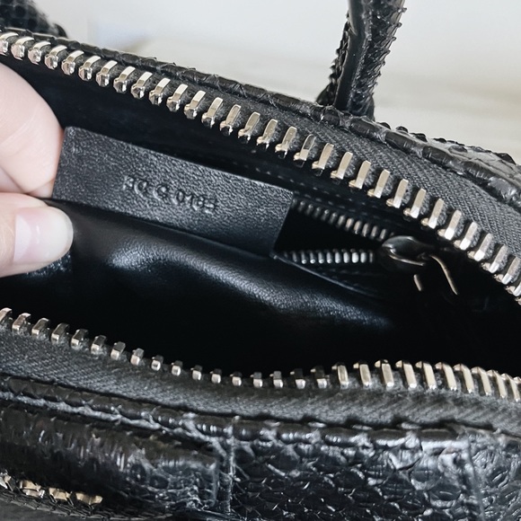 Givenchy Python and Leather Antigona Mini Bag - Picture 9 of 14
